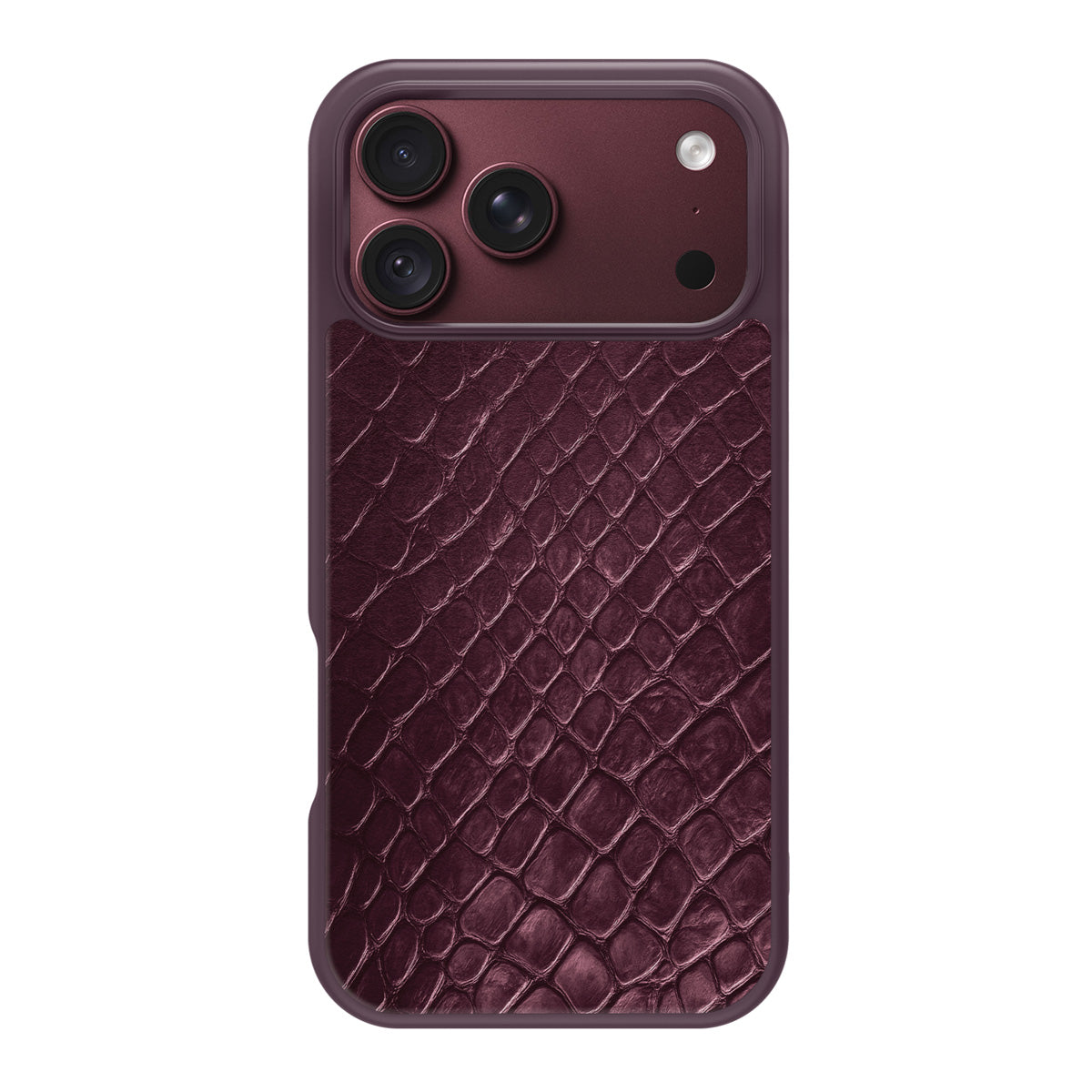 Wine Python design back view – iPhone 18 Pro Max case