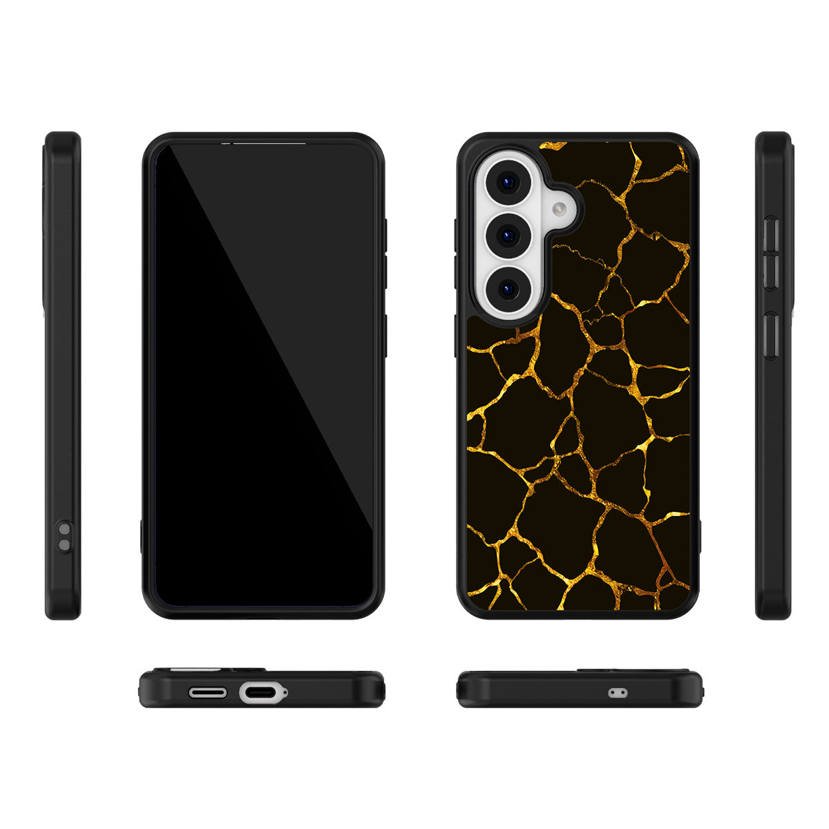 Kintsugi Samsung Galaxy S26 Plus case – multi-angle view