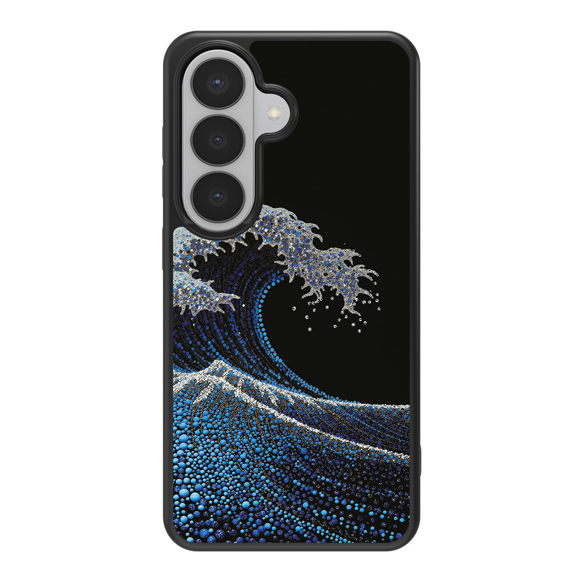 Midnight Tide design back view – Samsung Galaxy S26 Plus case