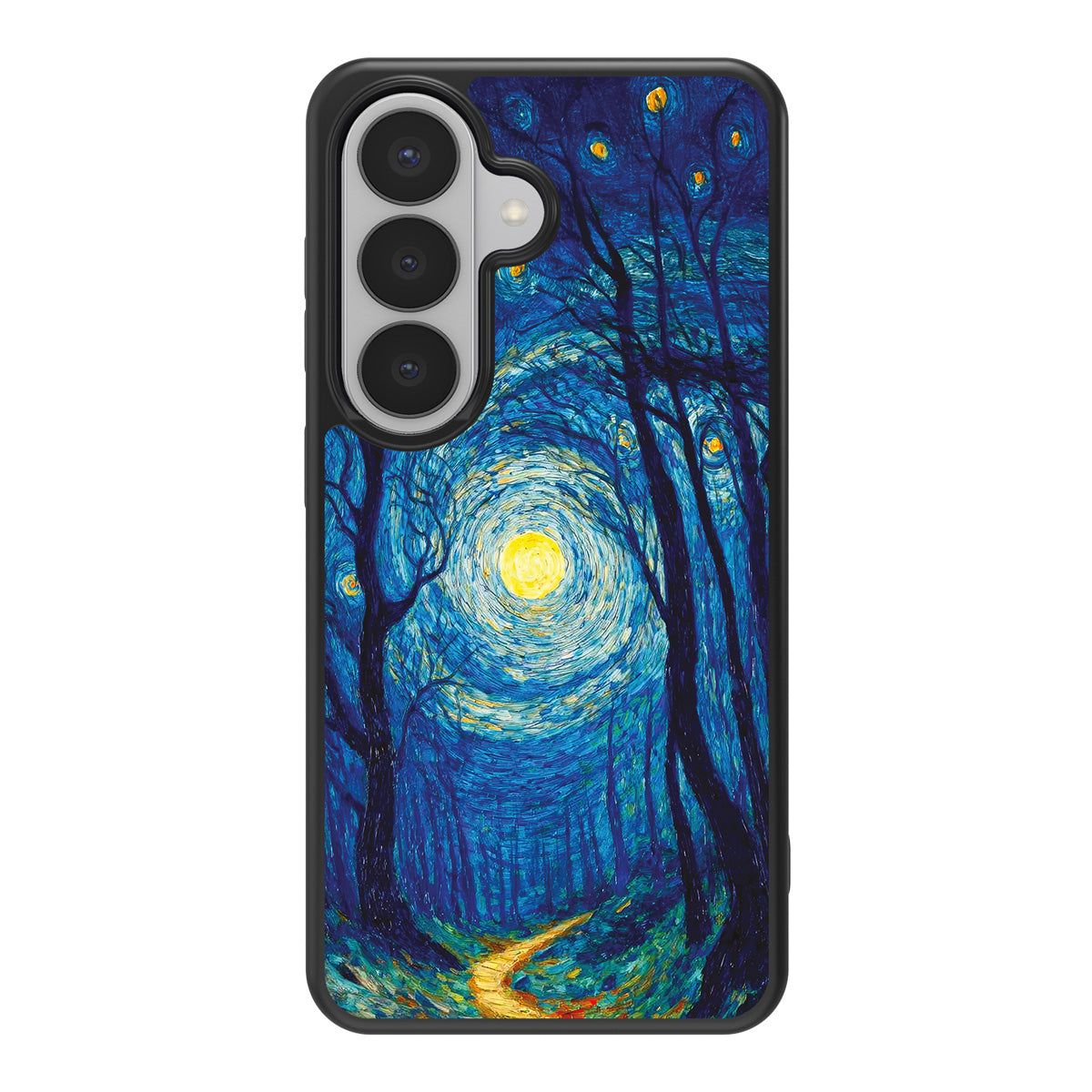 Moonlit Forest design back view – Samsung Galaxy S26 Plus case