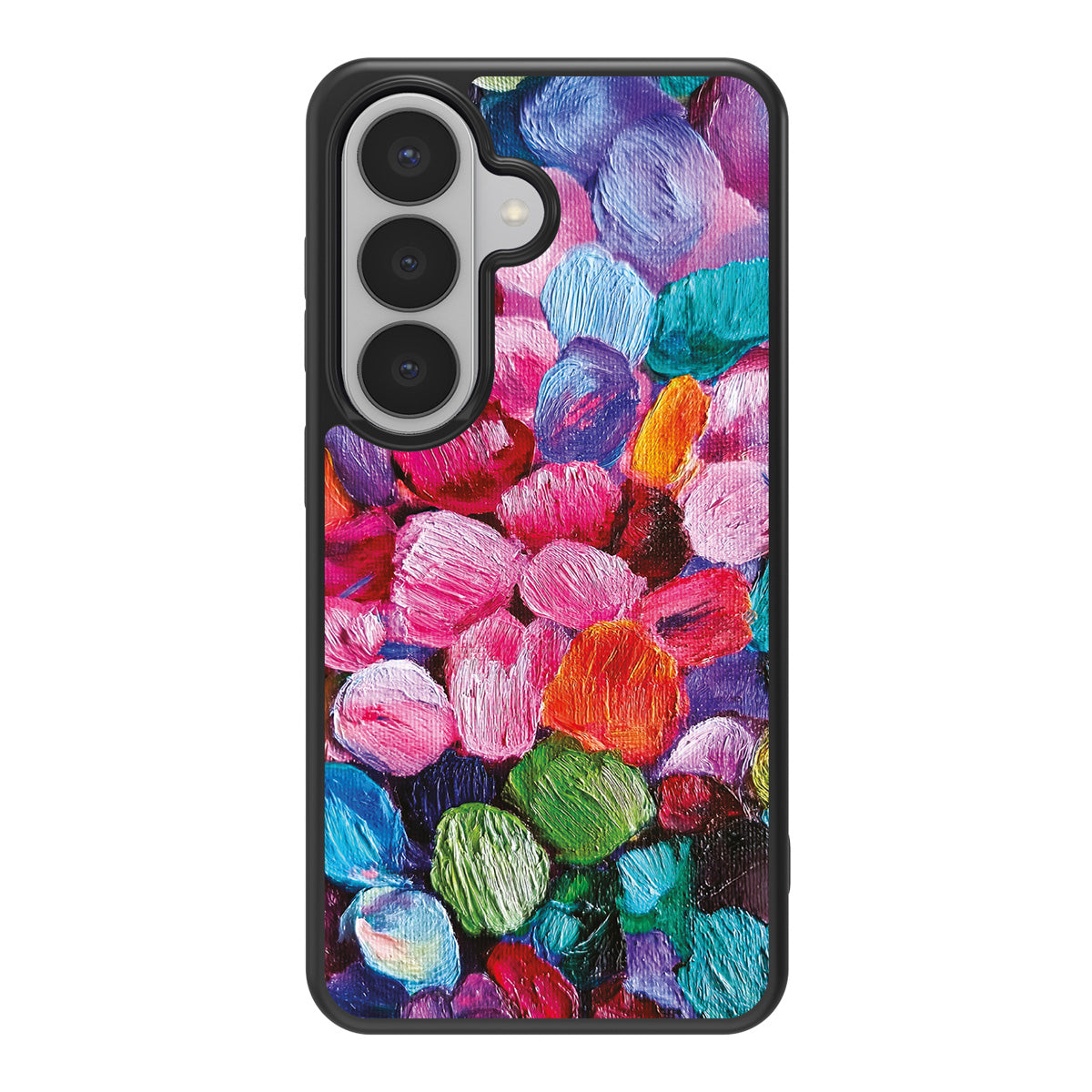 Petal Mosaic design back view – Samsung Galaxy S26 Plus case