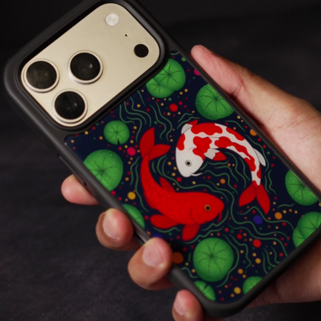 Koi Fish iPhone case video