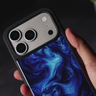 Indigo Impasto iPhone case video