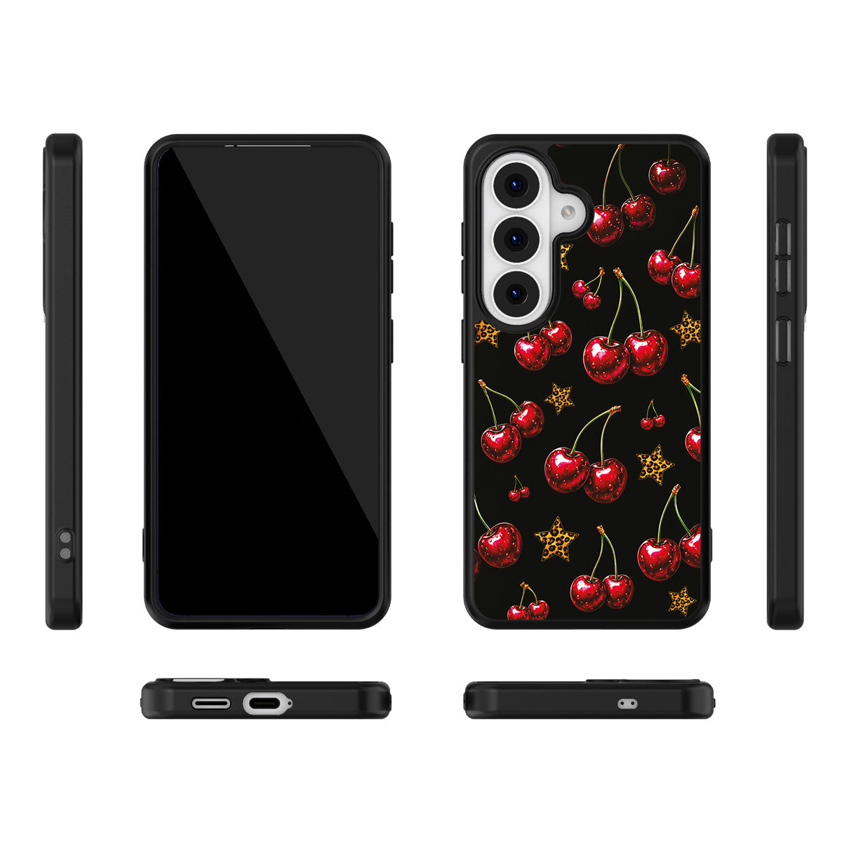 Rebel Cherry Samsung Galaxy S26 case – multi-angle view
