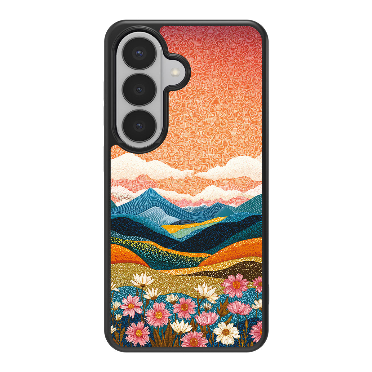 Soft Horizon design back view – Samsung Galaxy S26 Plus case