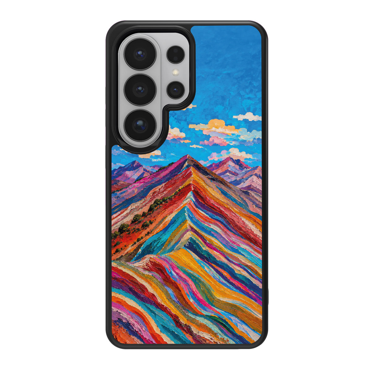 Spectrum Ridge design back view – Samsung Galaxy S26 Ultra case