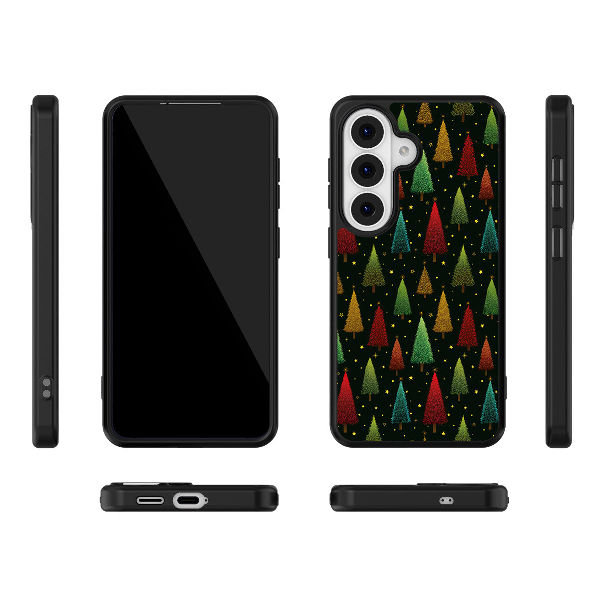 Twilight Trees Samsung Galaxy S26 case – multi-angle view